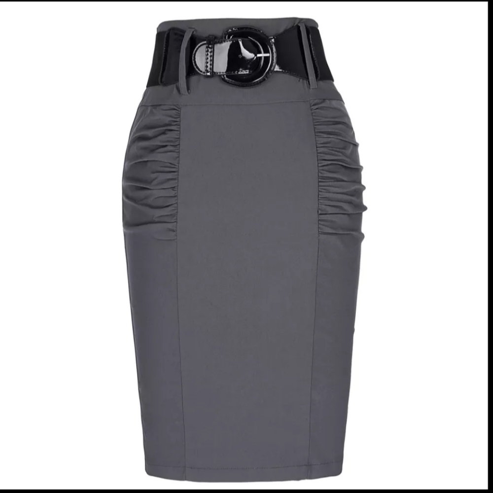 BLACK PENCIL SKIRT